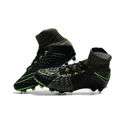 fodboldstøvler Nike Phantom Hypervenom 3 Elite DF FG - Grå Sort_2.jpg